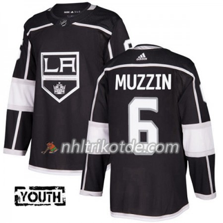 Los Angeles Kings Trikot Jake Muzzin 6 Adidas 2017-2018 Schwarz Authentic - Kinder